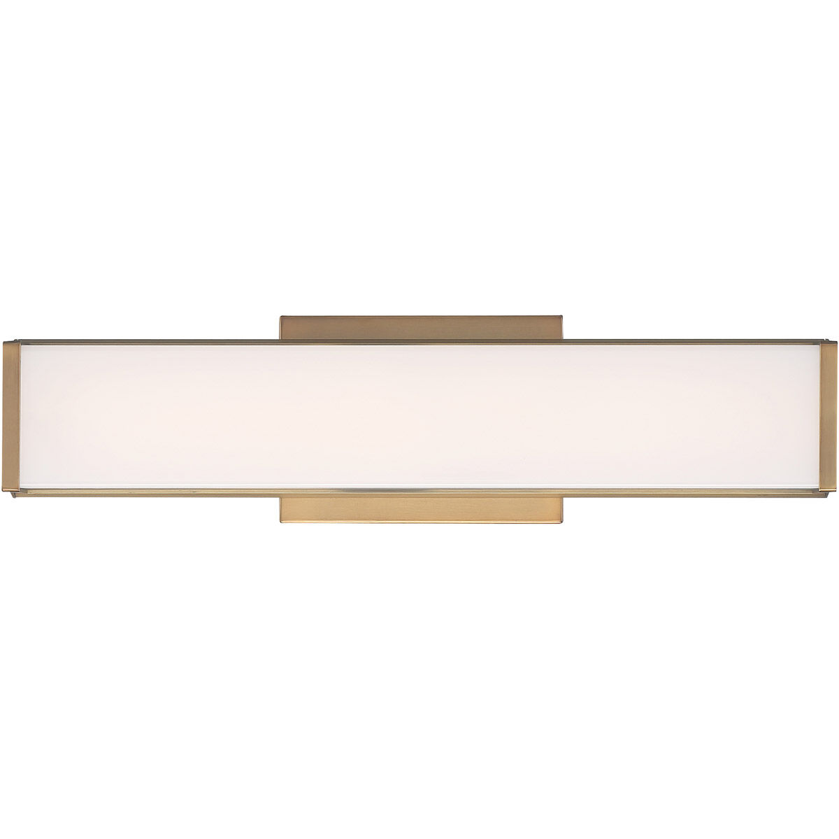 Citi LED 18 inch Antique Brushed Brass LED Vanity Light Wall Light